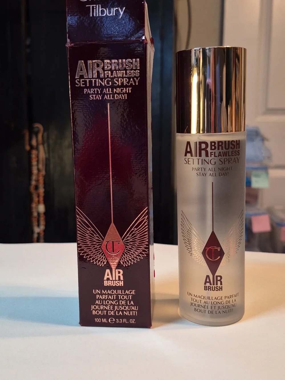 Charlotte Tilbury Airbrush Flawless Setting Spray, 100ml (Full Size), NIB